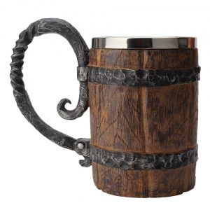 Imitation Wooden Beer Mug