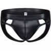 Sexy Men Thongs Mens Leather Thongs G Strings Backless Underwear - Image 5