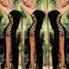 Slinky Dress with Lace-up sides