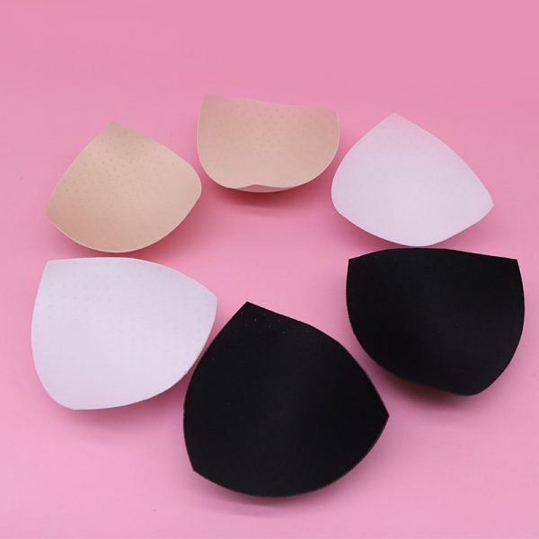 2pcs 1pair Women Intimates Accessories Sponge Swimsuit Breast Push Up Bra Padding Chest Enhancers Bra Foam Insert Chest Cup - Image 4