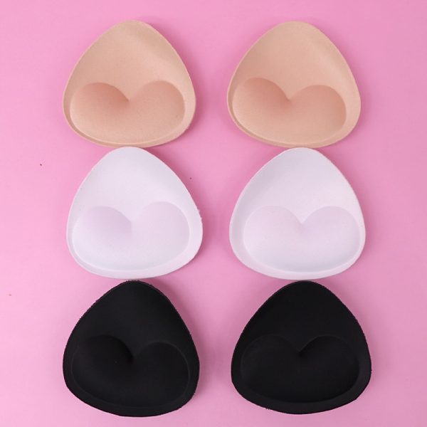 2pcs 1pair Women Intimates Accessories Sponge Swimsuit Breast Push Up Bra Padding Chest Enhancers Bra Foam Insert Chest Cup - Image 5